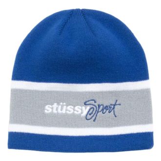 St&uuml;ssy Sport Stripe Skullcap Royal 1321253-ROYA