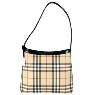 Burberry Pre-owned Shoulder Bags, female, Beige, Size: ONE SIZE Pre-owned Shoulder Bag