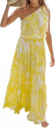 Skemo Ibiza Long Dress In Yellow