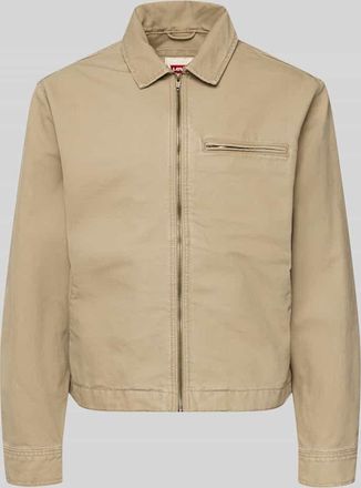 Levi's Regular Fit Blouson aus reiner Baumwolle Modell CRISTOBAL in Beige, Gr&ouml;&szlig;e XXL