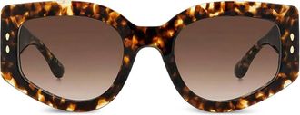 Isabel Marant Occhiali da sole oversize - Marrone