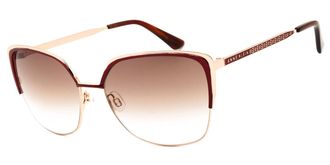 Anne Klein AK7080 612 Womens Sunglasses Gold Size 56
