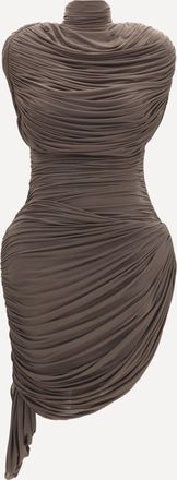 Magda Butrym Draped high-neck Dress Female 38