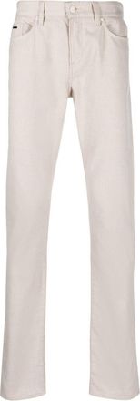 BOSS slim-cut chino trousers - men - Polyester/Cotton/Elastane - 31/34 - Neutrals