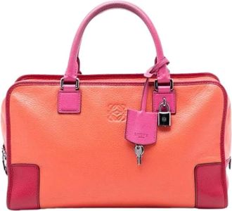 Loewe Pre-owned Handbags, female, Multicolor, Size: ONE SIZE Pre-owned Amazona 36