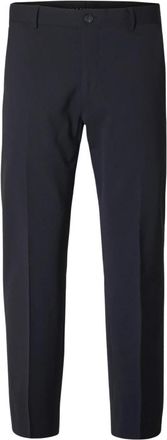 Selected Liam Slim Flex Broeken - Heren - Nette broeken - Blauw - M - Polyester - Broeken