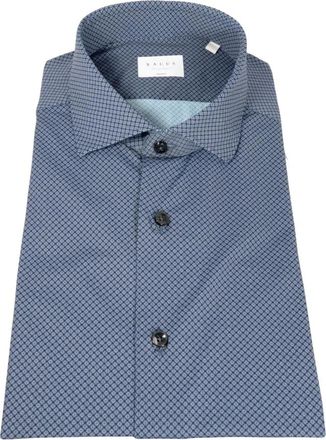 Xacus Active Shirt - Heren - Zakelijke Overhemden - Blauw - M - Leer - Overhemden