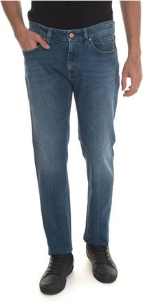 Jeckerson Denim Jeans met ritssluiting - Heren - Slim Fit Jeans - Blauw - W40 - Denim - Jeans