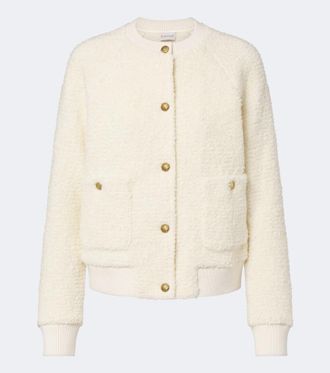 Moncler Cardigan in boucl&eacute;