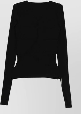 Rick Owens long sleeve top fitted stretch silhouette