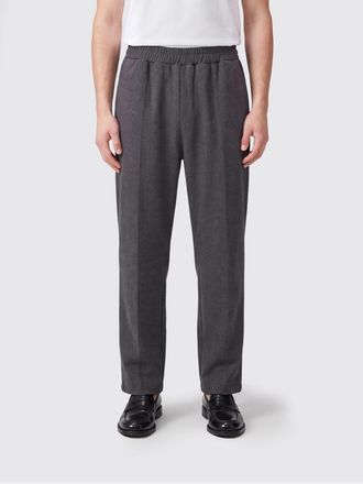 Dondup Pantaloni slim fit in misto lana con vita elasticizzata