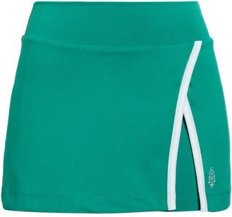 Free People FP Movement Forehand Faux Wrap Skort in Green Glow Combo at Nordstrom, Size X-Large