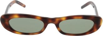 Saint Laurent Klassieke zonnebril - unisex - Zonnebrillen - Bruin - ONE Size - Accessoires