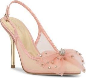 Jessica Simpson Lavilra Slingback Pointed Toe Pump in Red 01 at Nordstrom Rack, Size 7.5