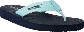 Regatta Womens/Ladies Catarina Flip Flops (6 UK) (Navy/Aqua Splash)