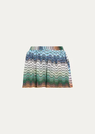 Missoni Zigzag-Knit Shorts