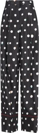 Fendi polka-dot trousers - Black