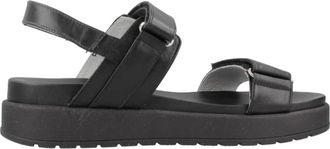 Nero Giardini Platform Wedge Sandalen - Dames - Sleehakken - Zwart - 38 EU - Schoenen