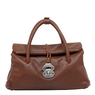 Zanellato Dotta Tabacco Handbag
