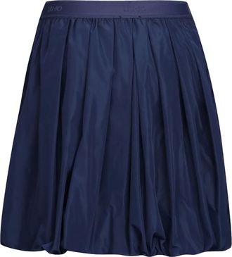 Liu Jo Minigonna in taffet&agrave; - Blu