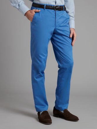 Oliver Brown Brompton Chinos - Mid Blue
