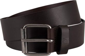 Timberland Mens Leather Belt, Brown, XL