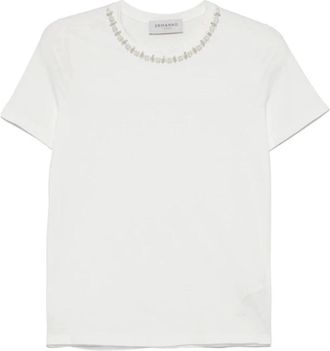 Ermanno Scervino Mujer, Camisetas, Blanco, Talla: S