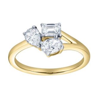 LuvMyJewelry Mysaria 14K Gold Lab Grown Diamond Ring - 1 Ct in 14K Yellow Gold at Nordstrom, Size 5.5