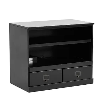 Ballard Designs Original Home Office Printer Cabinet - Rubbed Black - Ballard Designs