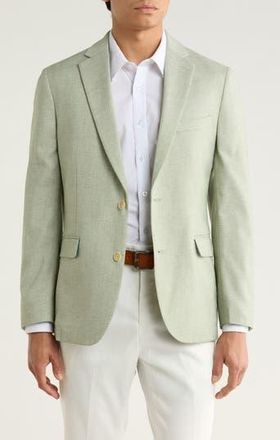 ConStruct Lino Two-Button Sport Coat in Green at Nordstrom Rack, Size 40 Regular