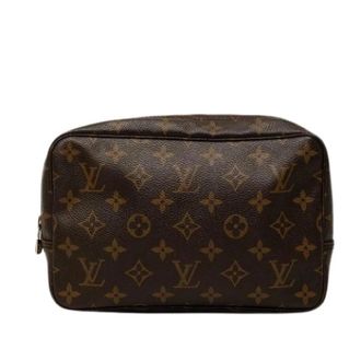 Louis Vuitton Pre-owned Trousse Toilette - Dames - Pre-owned - Bruin - Maat: ONE Size Leer