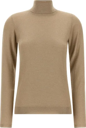 Brunello Cucinelli Beige Cashmere Womens Cardigan