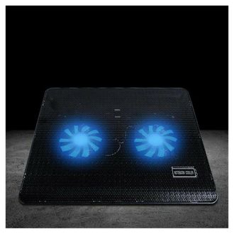 Trade Shop Trade Shop - Base Supporto Raffreddamento Dissipatore Per Notebook Pc 2 Ventole Usb S2