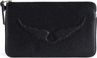 Zadig&Voltaire Zadig&Voltaire Angel Pouch Grained Leather