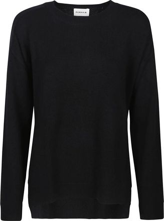 P.A.R.O.S.H. Loos Sweater - Dames - Ronde hals truien - Zwart - XS - Truien & Vesten