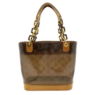 Louis Vuitton Pre-owned Handbags, female, Brown, Size: ONE SIZE Pre-owned Monogram Cabas Ambre PM Tote Bag