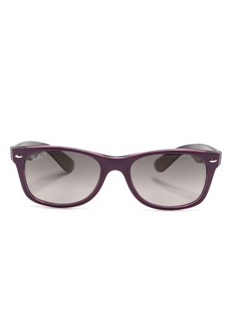 Ray-Ban Occhiali da sole squadrati New Wayfarer - Marrone