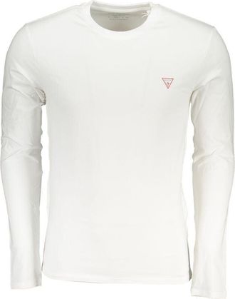 Guess Witte Katoenen Heren T-Shirt