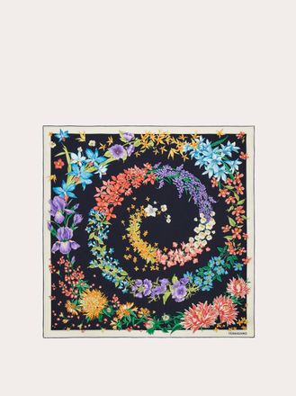 Ferragamo Women Spring print silk scarf Multicolor