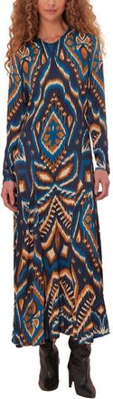 Farm Rio Farm Rio Ikat Maxi Dress