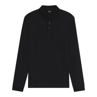 HUGO BOSS Polo - Heren - Tops - Zwart - Maat: 2XL
