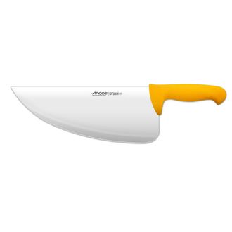 Arcos Cuchillo De Pescadero Arcos Colour - Prof 297100 De Acero Inoxidable Nitrum Y Mango Ergon&oacute;mico De Polipropileno De Color Amarillo Y Hoja De 2 Cm, Y 31