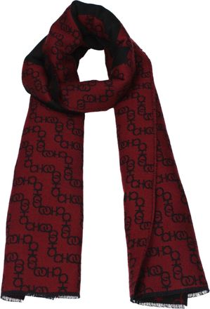 Jimmy Choo London Red Wool Womens Scarf