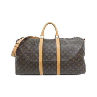 Louis Vuitton Vintage, unisex, Bruin, ONE Size, Pre-owned Canvas Weekendtas