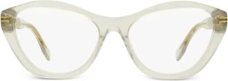 Marc Jacobs cat-eye glasses - women - Acetate - One Size - Neutrals