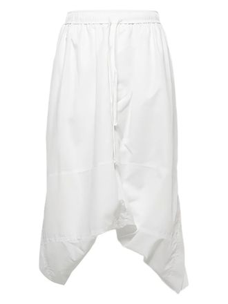 Julius Pantaloni con coulisse - Bianco