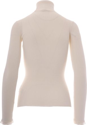 Elisabetta Franchi Womens Jumper Doclevita Tricot Butter Viscose Polyamide Jumpers Sweater