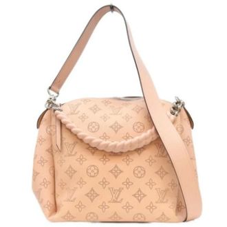 Louis Vuitton Pre-owned Mahina Schoudertas - Dames - Pre-owned - Roze - Maat: ONE Size Leer