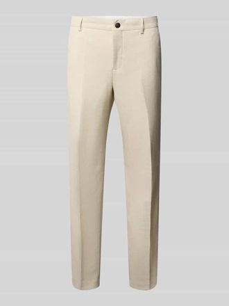 Selected Slim Fit Anzughose mit Woll-Anteil Modell SLIM-OASIS in Offwhite, Gr&ouml;&szlig;e 44