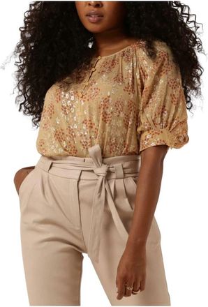 Vanessa Bruno Seban Blouse - Dames - Blouses - Geel - S - Overhemden